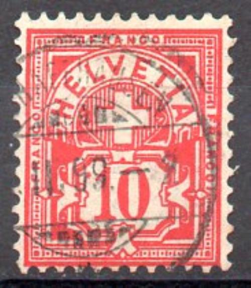 Suiza Año 1906 Nº Zumstein 83 (o)